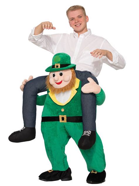 Ride A St Patricks Day Leprechaun Adult Costume