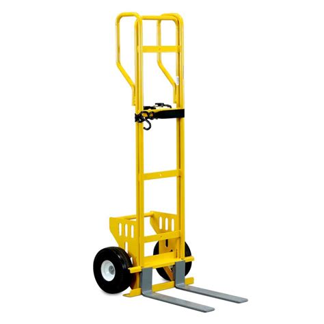 Tall Looped Handle Fork Hand Truck American Cart