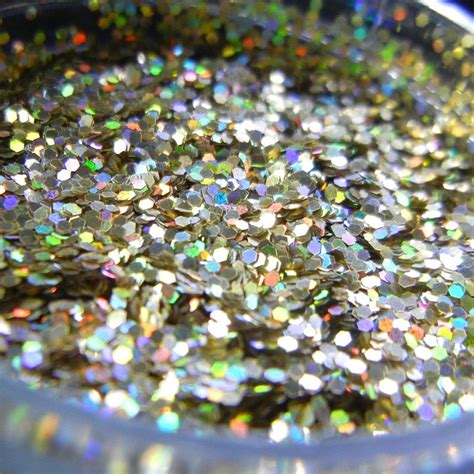 Champagne Gold Holographic Glitter Prismatic Glitter In Small Etsy