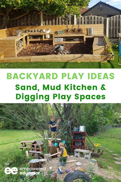 Simple Sand Mud Kitchen And Digging Play Spaces For Children Artofit
