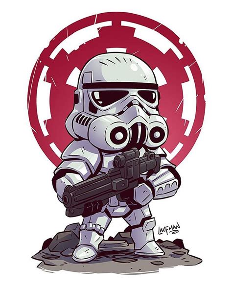 The Art Of Derek Laufman — New Chibi Storm Trooper Prints Available At