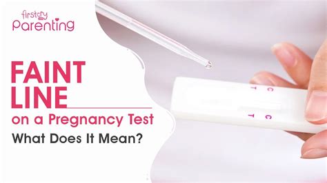 Do Faint Lines On The Pregnancy Test Indicate Pregnancy Youtube