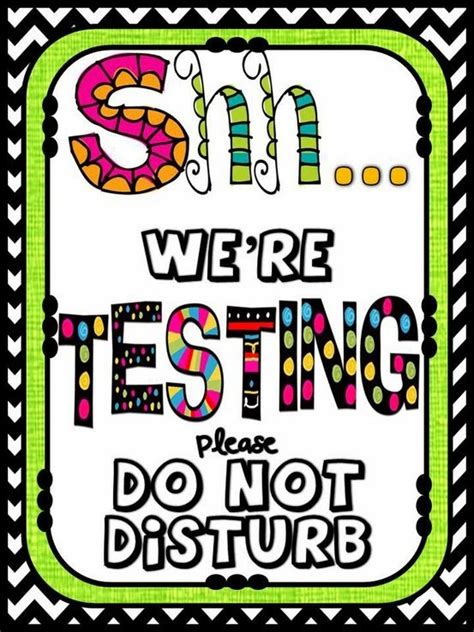 Testing Do Not Disturb Sign Printable Free Printable Templates By Nora