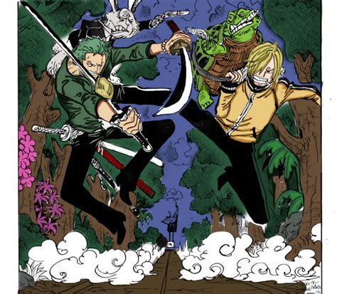 Zoro Vs Sanji By Thaisoul On Deviantart