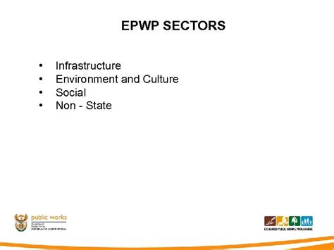 Expanded Public Works Programme Epwp Environment Culture