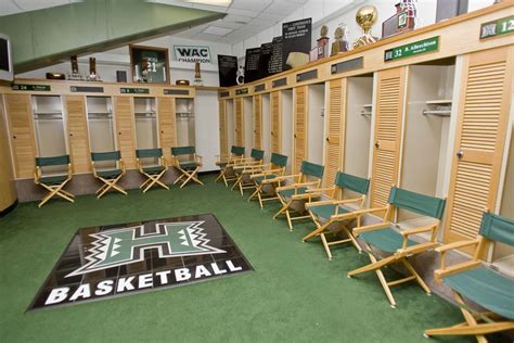 University Of Hawai‘i Basketball Team Locker Rooms Receive An Upgrade