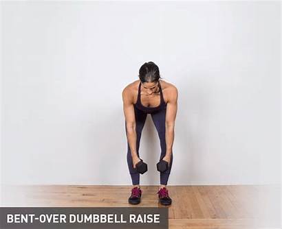 Bent Dumbbell Exercises Shoulder Bend Down Dumbbells