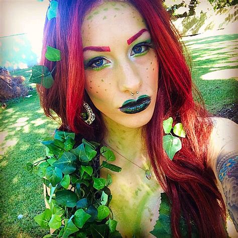 Poison Ivy Makeup Cosplay Costume Comics Poison Ivy Makeup Disney