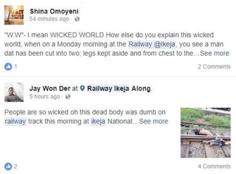 see man found dead with body cut into pieces along ikeja railway graphic photo ebals blog