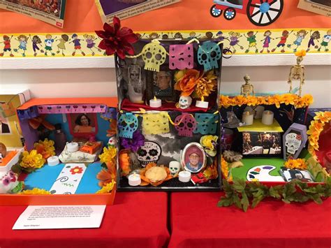 Diy Day Of The Dead Shoebox Altar Discovering The World Through My