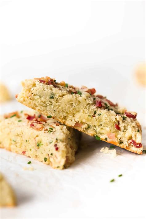 Low Carb Bacon And Cheese Scones Primavera Kitchen