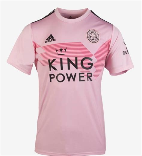 New Lcfc Away Kit 2019 20 Leicester Adidas Pink And Dark Grey