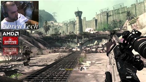 Call Of Duty Ghosts 2 60fps Amd Fx R9 270x Español Youtube