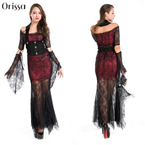 2016 New Arrival Sexy Costumes Halloween Vampire Cosplay Dress In Sexy