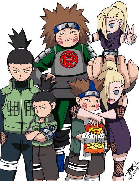 Naruto Shippuden 2012 Team 10
