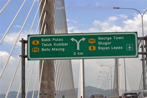 Jembatan penang (jambatan pulau pinang dalam bahasa melayu) adalah sebuah jembatan tol dua jalur yang menghubungkan bayan lepas di pulau penang dan seberang prai di daratan malaysia. Kadar Tol Jambatan Kedua Pulau Pinang | Detik Detik Indah ...