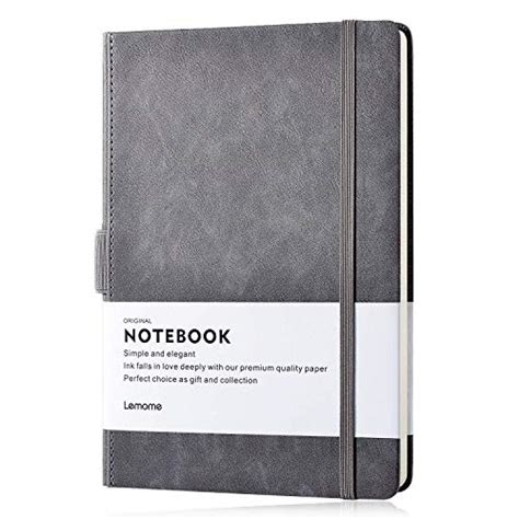 Thick Classic Notebook With Pen Loop A5 College Ruled Hardcover
