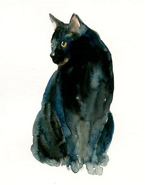 Custom Of Your Pet By Dimdi Original Watercolor Painting