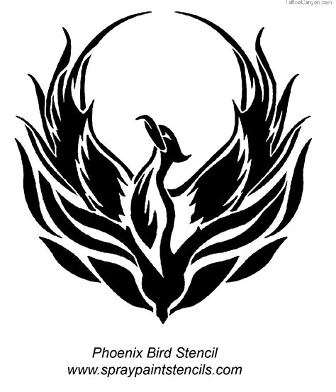 See more ideas about phoenix bird tattoos, tattoos, phoenix tattoo. Tattoo Style Stencil Free Download 43224 Phoenix Bird ...