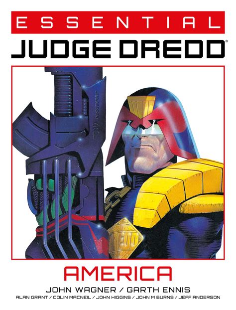 Essential Judge Dredd America Book By John Wagner Garth Ennis