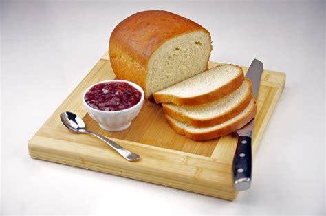 Filehomemade White Bread With Strawberry Jam Wikimedia Commons