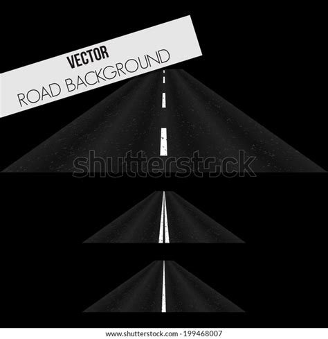 Abstract Road Background Strip Vector Graphic Stock Vector Royalty