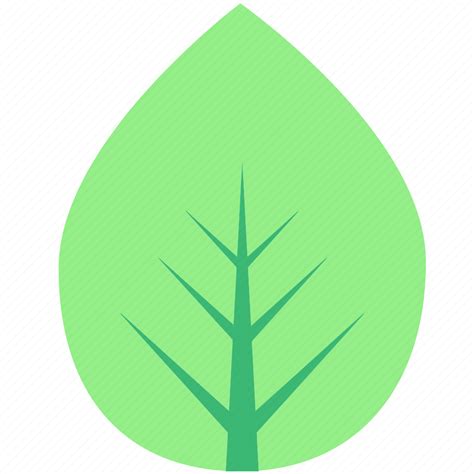 Green Leaf Leaves Nature Plants Icon Download On Iconfinder