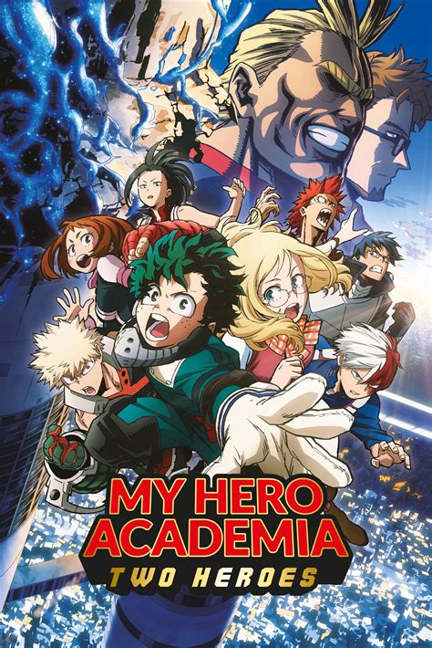 My Hero Academia Two Heroes Anime In The Air
