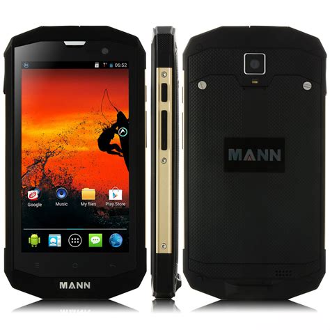 Original Mann Zug 5s Rugged Waterproof Smartphone Qualcomm Quad Core 4g