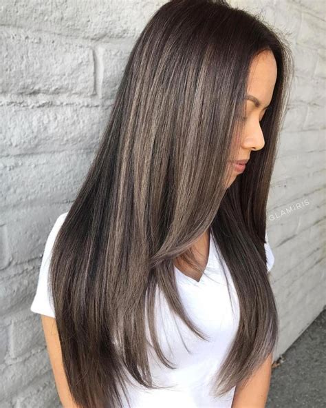 Mushroom Brown Hair A Hot New Trend Youll Fall In Love With In 2019 Long Hair Styles Long