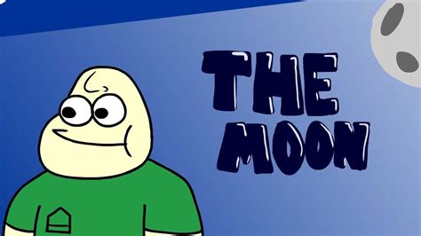 The Moon Animated By Tokukudude Youtube