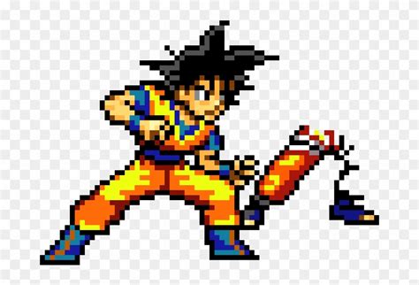 Son Goku Super Saiyan Goku Pixel Art Hd Png Download 790x660
