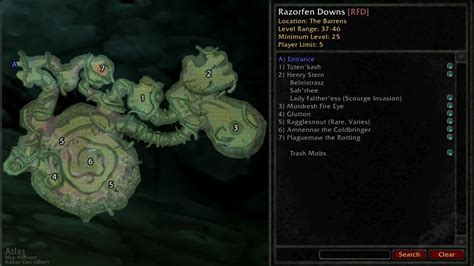 Wow Classic Razorfen Downs Dungeon Guide Millenium