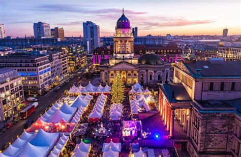 Berlin Germany Outdoor Christmas Market European Destination