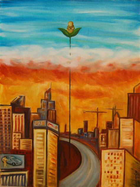 Pollution Painting By Hamid Javanmard Saatchi Art