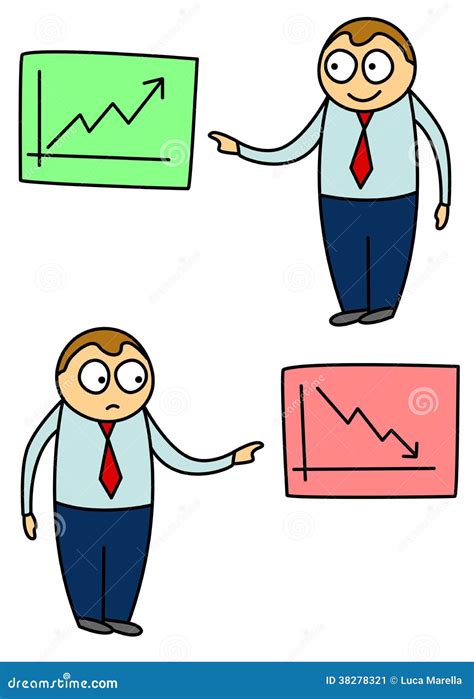 Business Chart Cartoon Stock Image Image 38278321