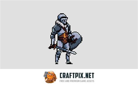 Free Knight Character Sprites Pixel Art Download