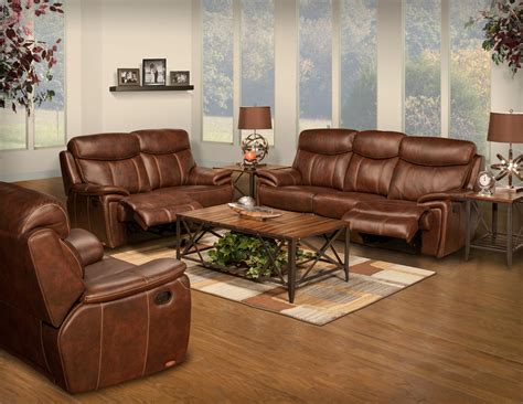 Legend Brown Top Grain Leather Reclining Livingroom Set Cb Furniture