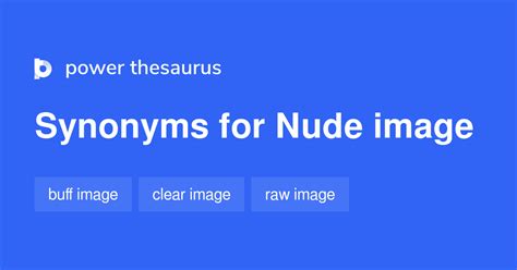 Nude Image Synonyms Words And Phrases For Nude Image