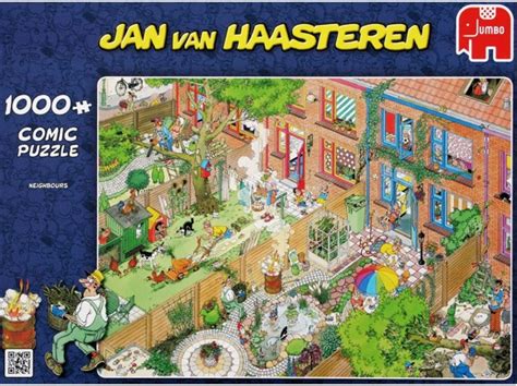 Buy Jan Van Haasteren Neighbours 1000 Piece Puzzle 81453e