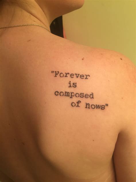 Emily Dickinson Quote From John Green S Paper Towns Tattoo Poemas