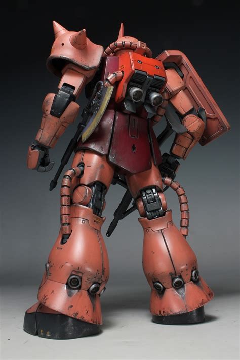 Gundam Guy Mg 1100 Ms 06s Chars Zaku Ii 20 Painted Build