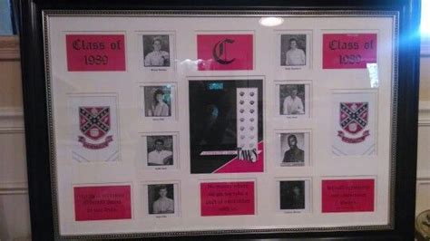 Memorial Board By Aimee Robinette Ford For 25 Year Class Reunion With