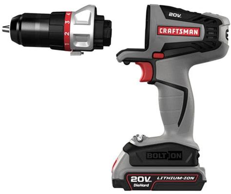 Craftsman Bolt On 20v Max System Drill Driver Preview