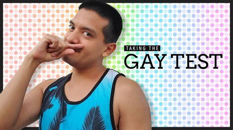 Taking The Gay Test YouTube