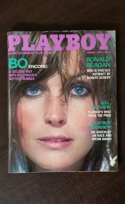 Mavin Playboy Magazine August Bo Derek Victoria Cooke Very Good