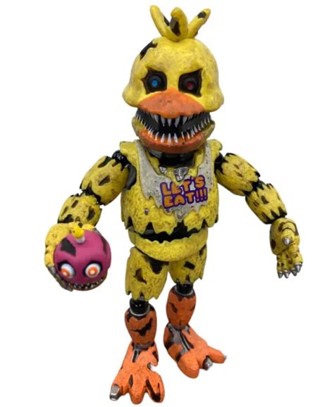 Fnaf Funko Nightmare Chica Figure Five Nights At Freddys Rare Hot Sex Picture