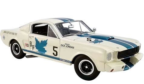 118 Acme 1965 Ford Mustang Shelby Gt350r Canadian Champion Diecast Car