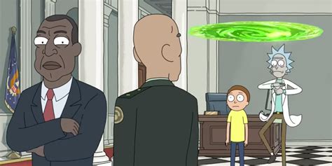 Rick And Morty Season 3 Finale Outs Twisted Presidential Habits Inverse
