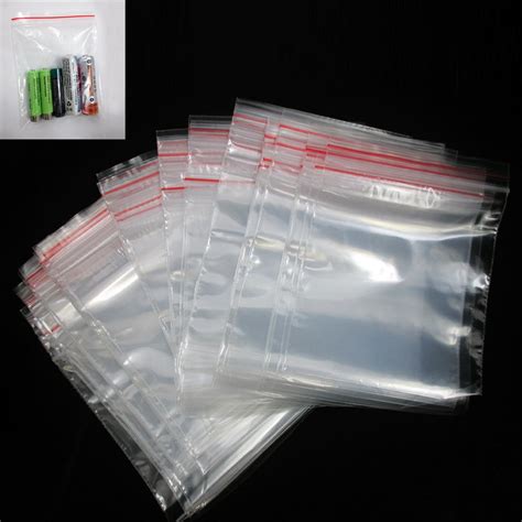 500 3 X 4 Reclosable Bags Clear Poly Bag Small Baggies Heavyduty 2mil